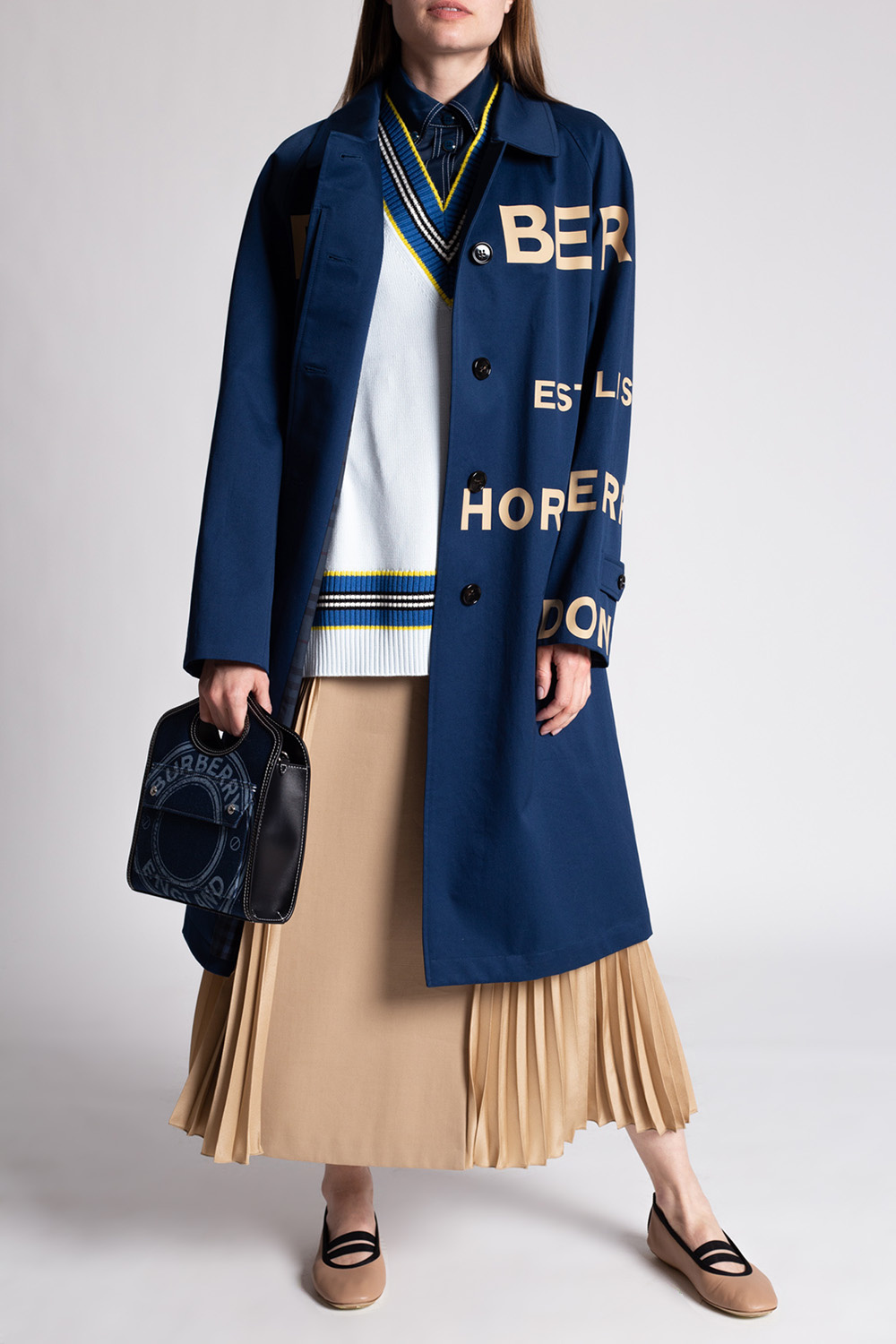 Burberry Coat with logo